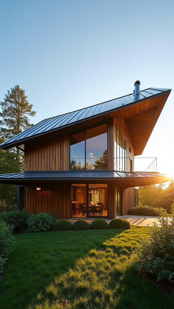 stylish durable metal roofing