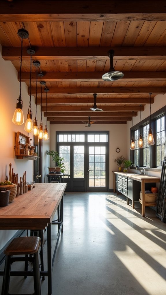 sustainable reclaimed wood lighting