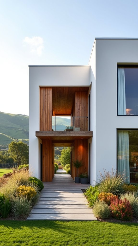 sustainable wood farmhouse design