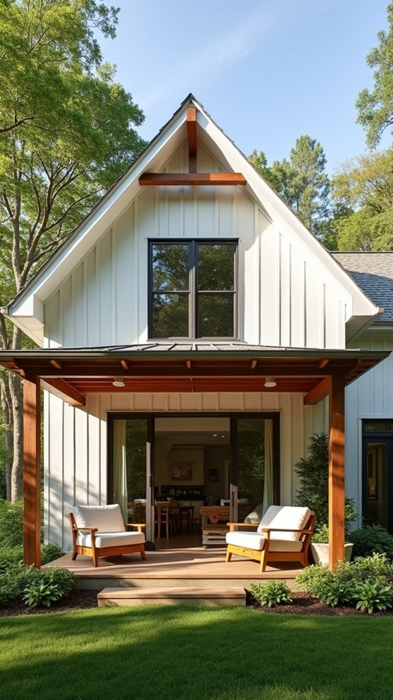 textured inviting farmhouse design