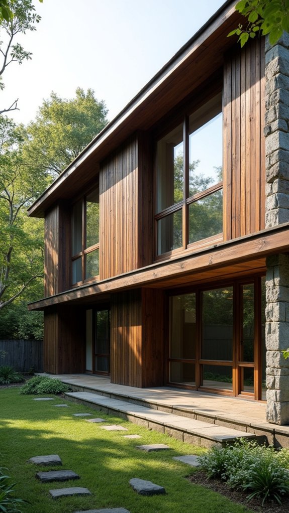textures in facade design