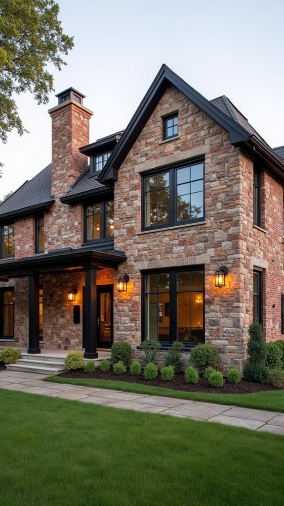 timeless brick and stone
