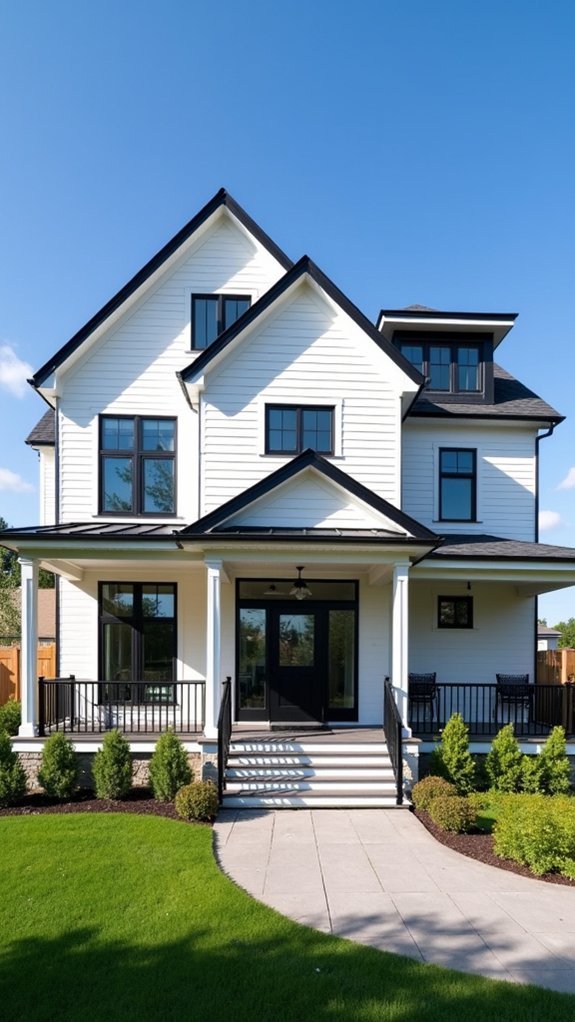 timeless elegance with contrast