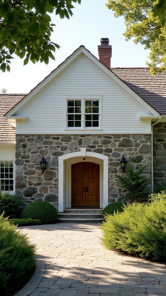 timeless stone and wood