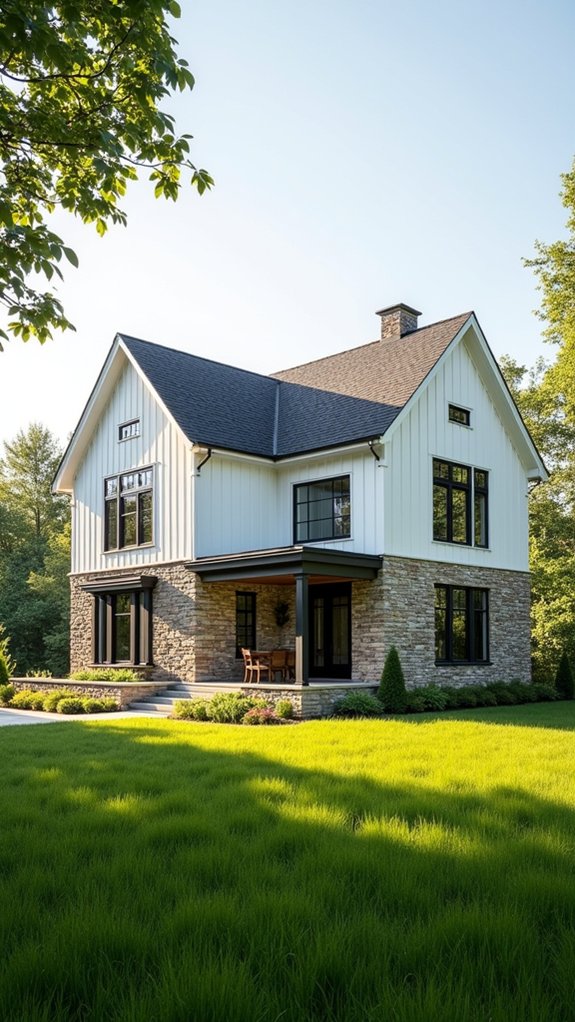 timeless white farmhouse elegance