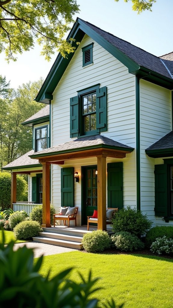 tranquil nature inspired farmhouse elegance
