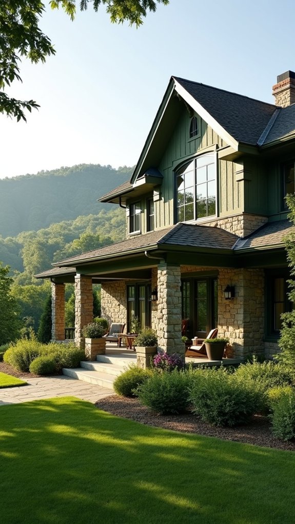 tranquil rustic farmhouse retreat