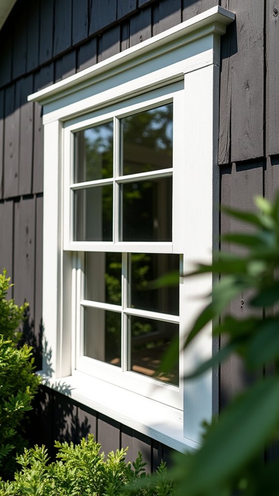 two tone trim contrast elegance