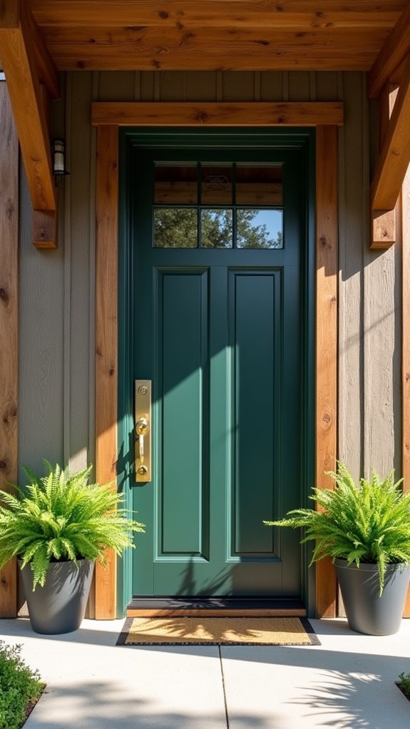 unique rustic wood doors