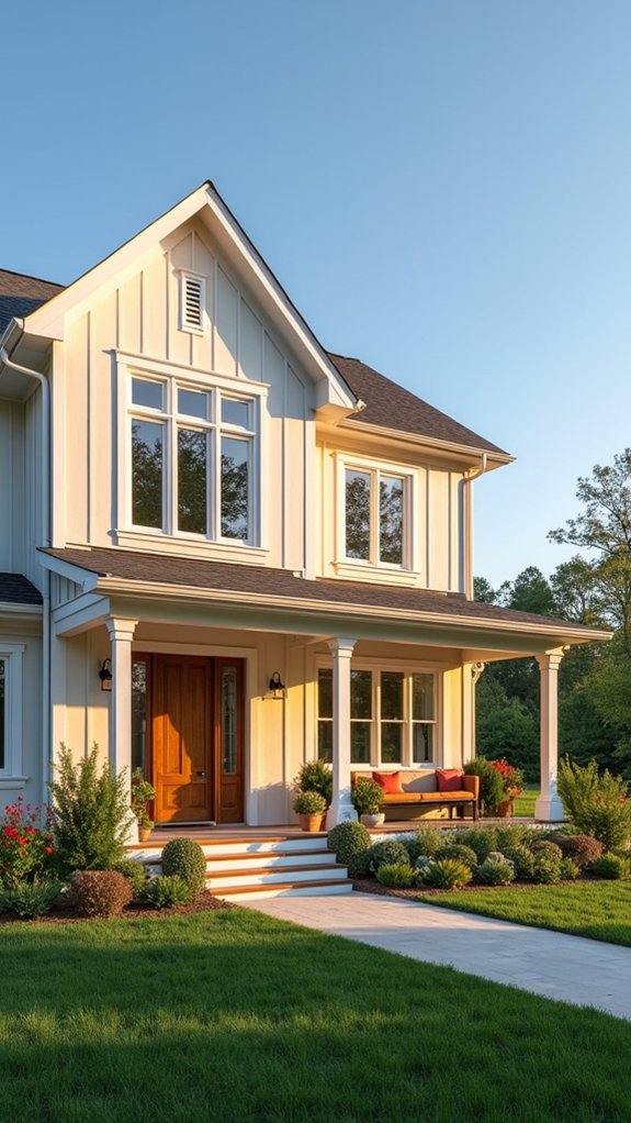 versatile light beige exterior
