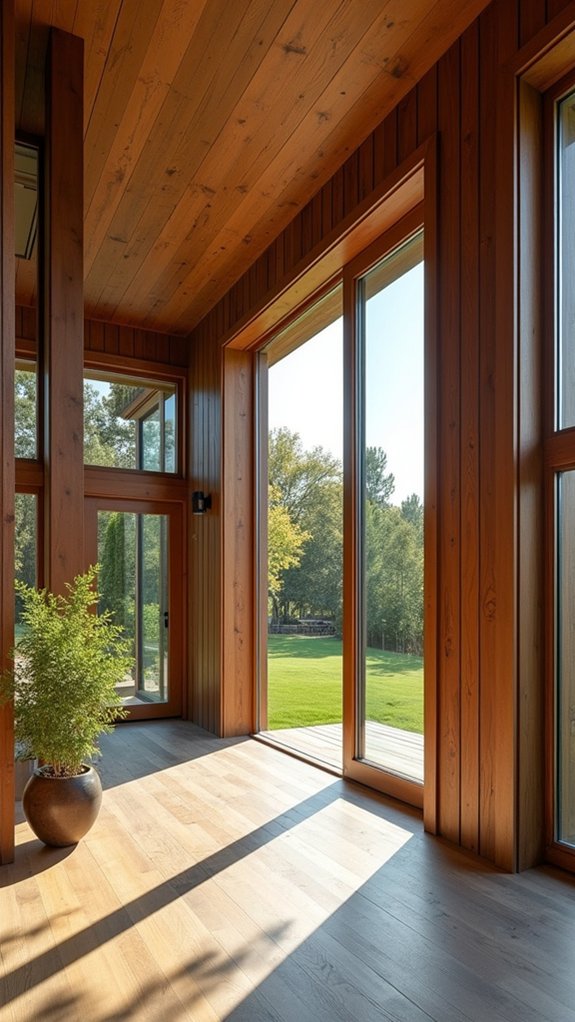 vertical wood panel design