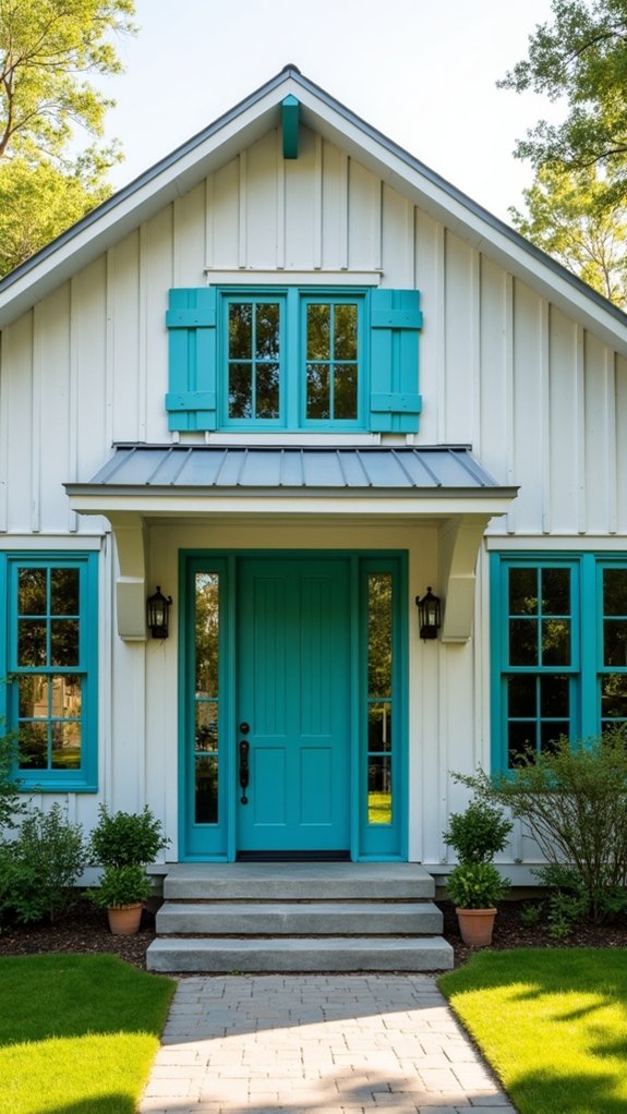 vibrant contrast enhances charm