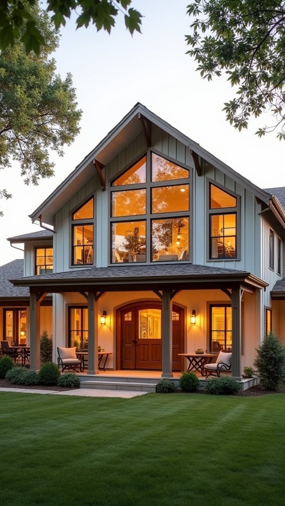 warm cozy farmhouse aesthetics