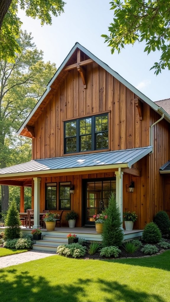 warm inviting natural wood