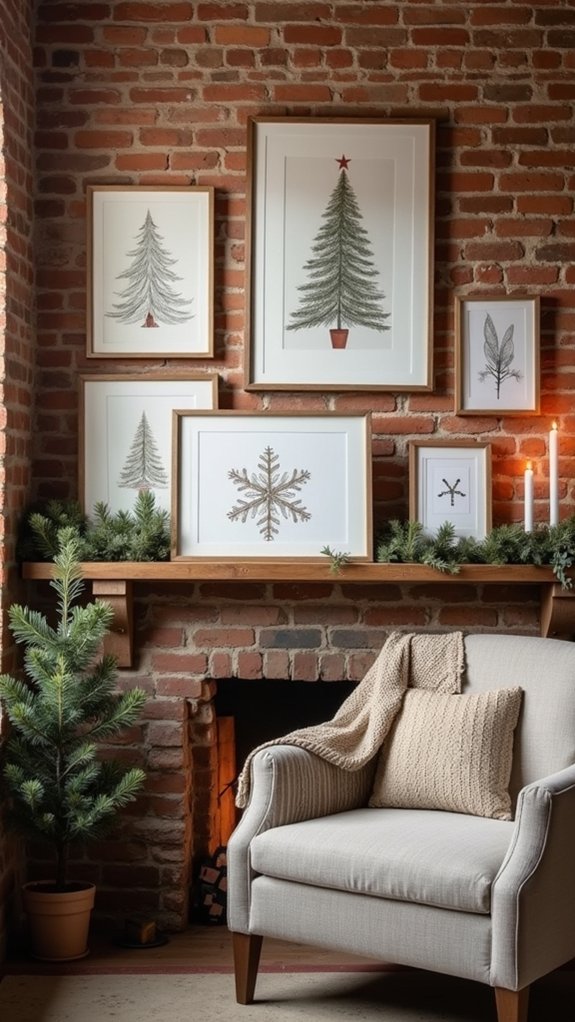 affordable holiday wall art