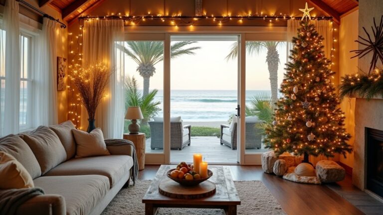 beach themed holiday lighting ideas