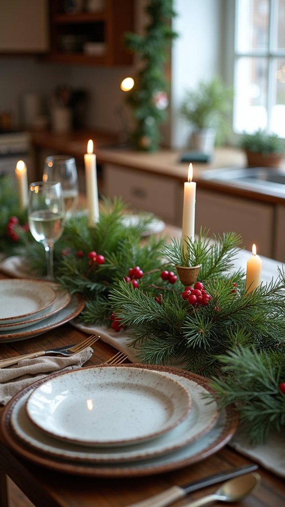 beautiful natural holiday decor
