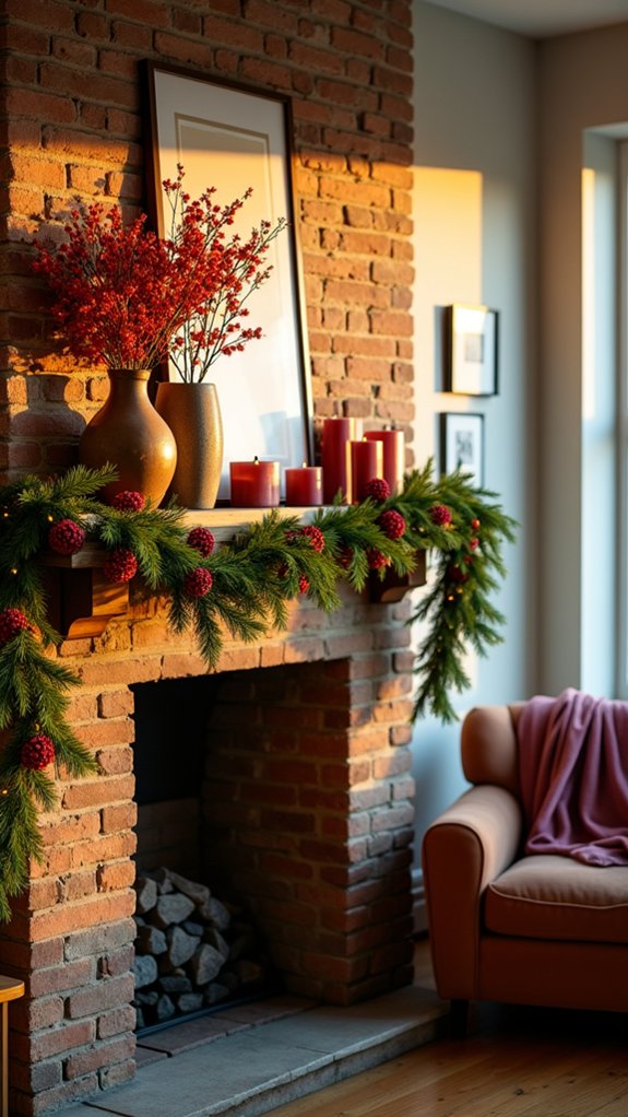 bold colorful garland statement