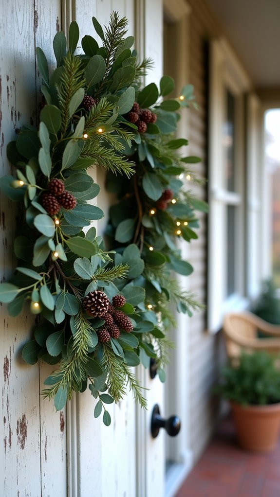 bold eucalyptus and pine