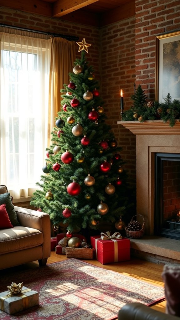 bold oversized ornament statement