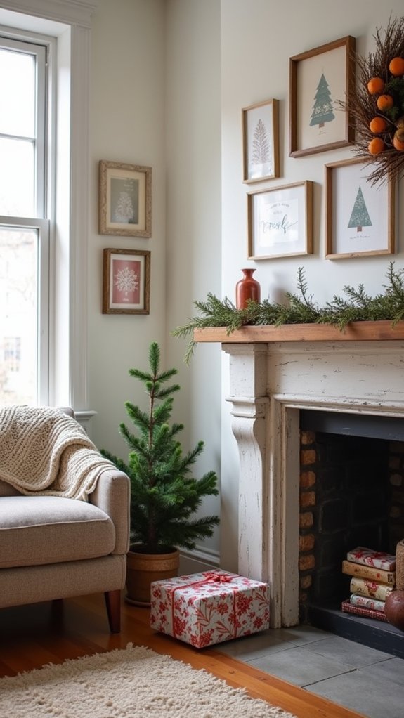 budget friendly holiday wall art