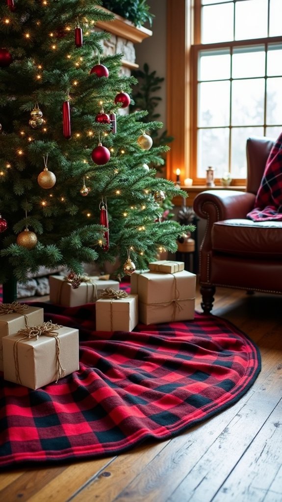 buffalo check holiday charm