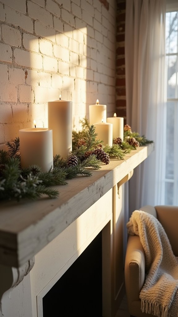 candlelight warmth for gatherings