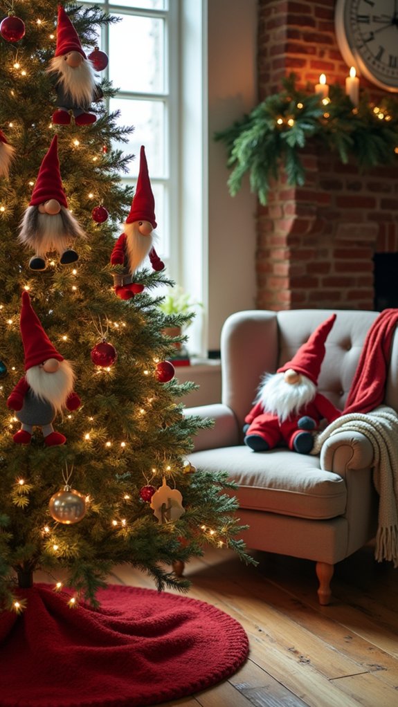 charming festive gnome ornaments