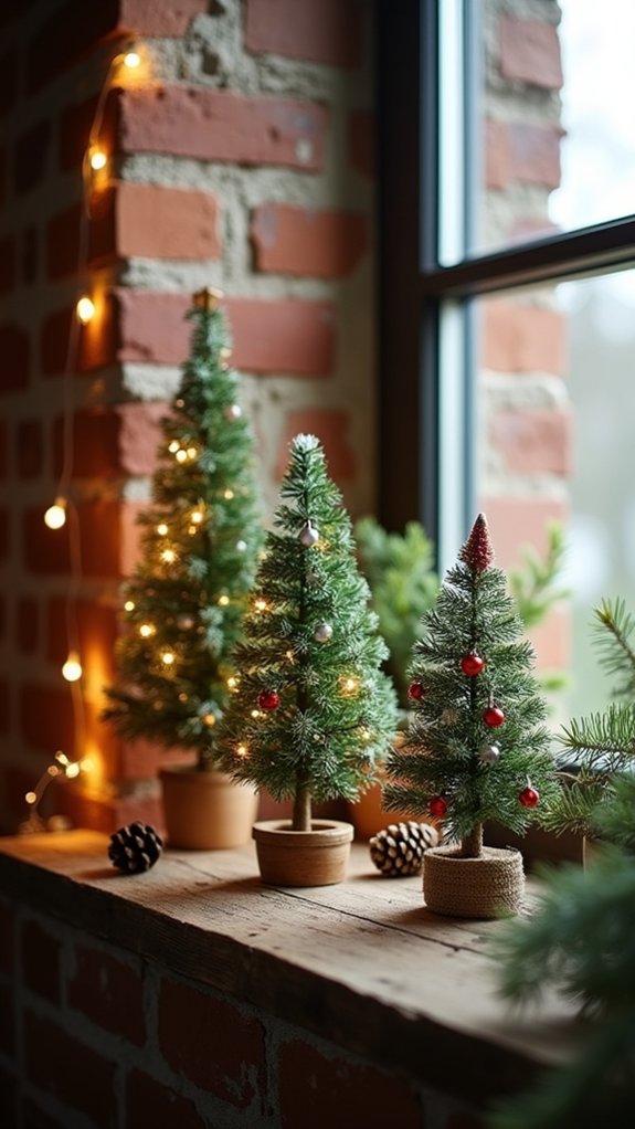 charming festive mini displays