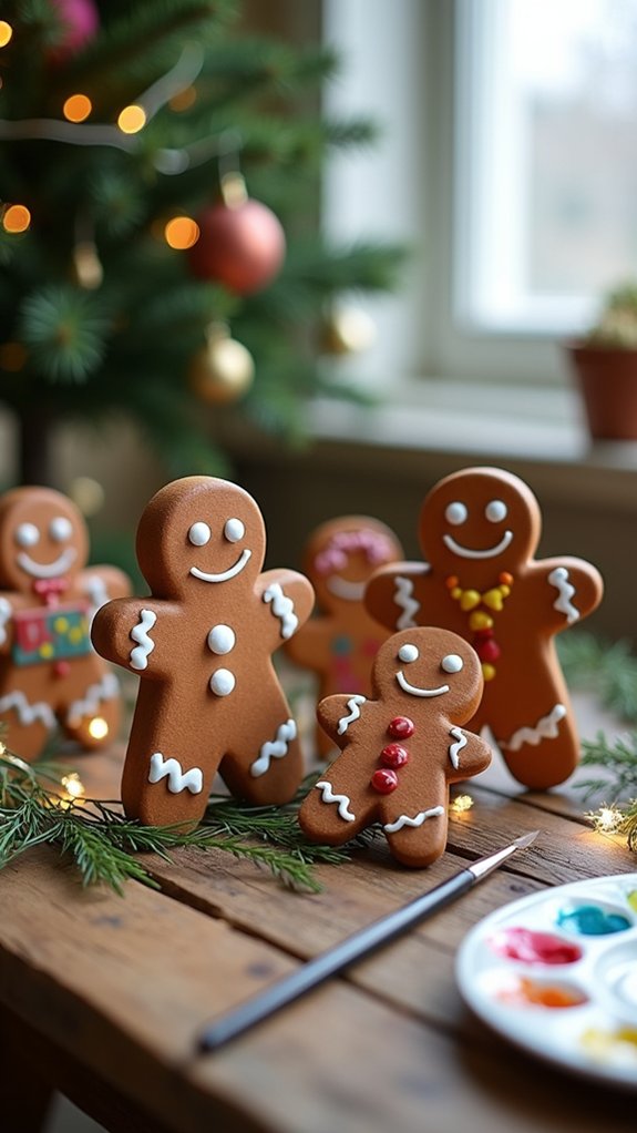charming holiday gingerbread ornaments