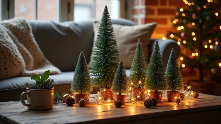 charming mini christmas trees