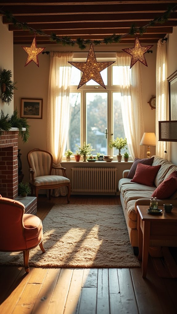 charming vintage paper lights