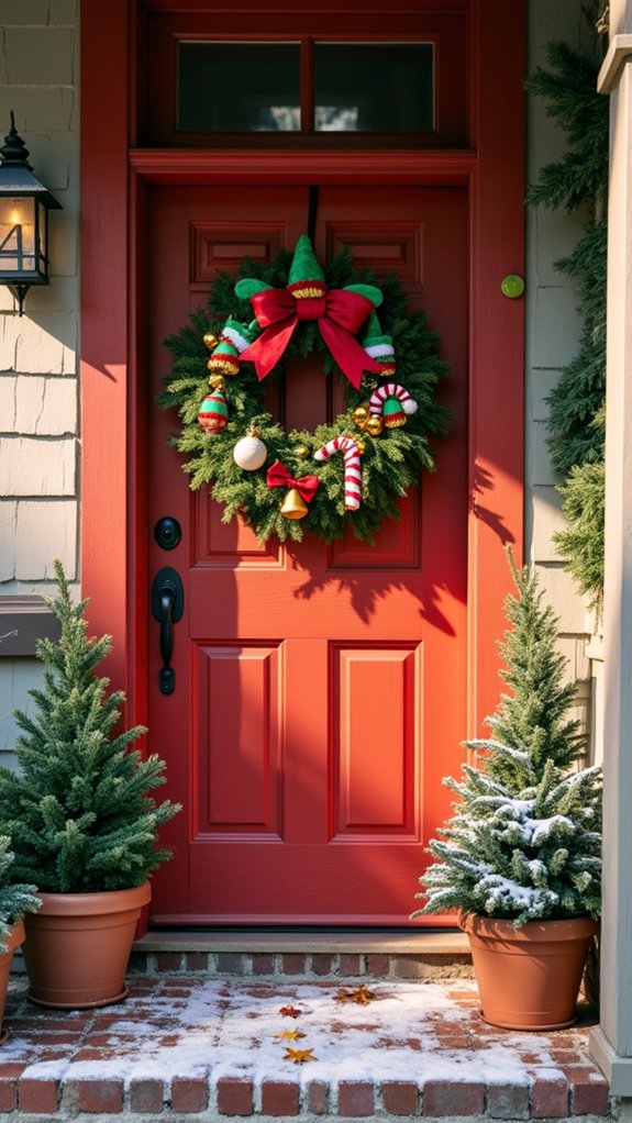 cheerful holiday decorations theme