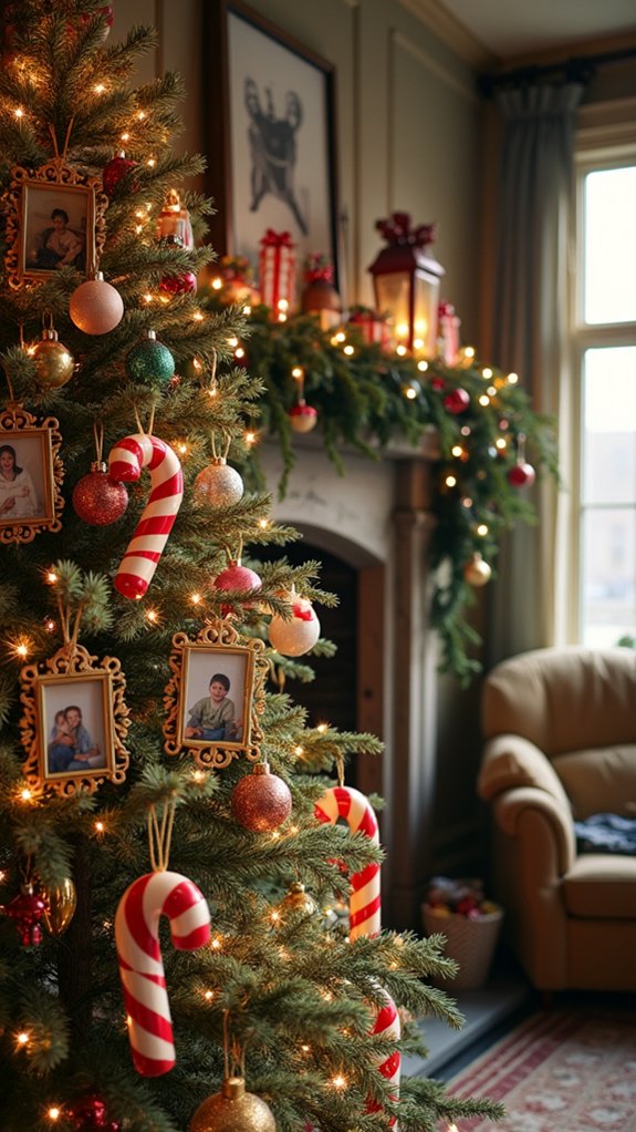 cherished memories colorful ornaments