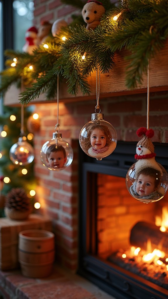 cherished memory photo ornaments