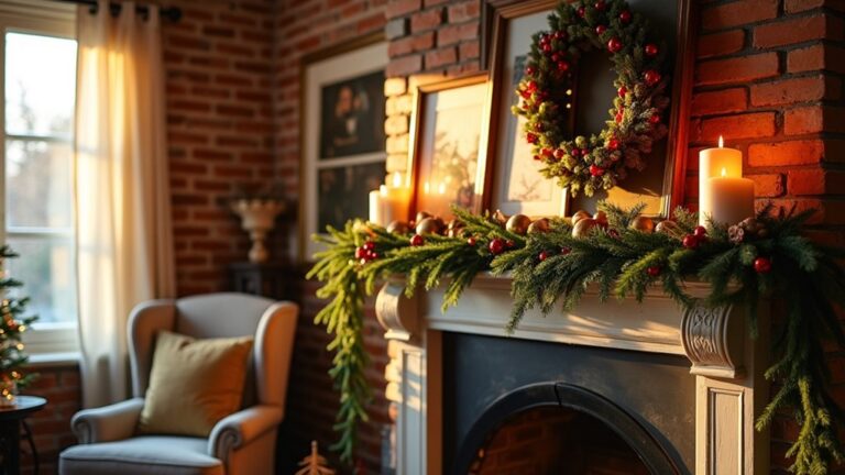 christmas art for mantles