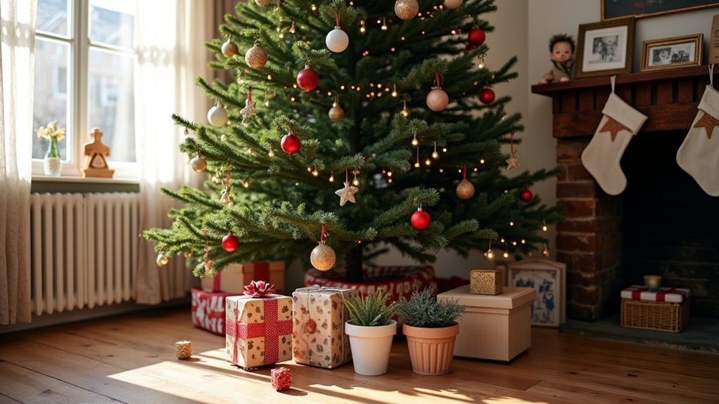 23 Cute Under Christmas Tree Decor Ideas That Add Finishing Touches