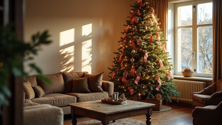 christmas tree ribbon ideas