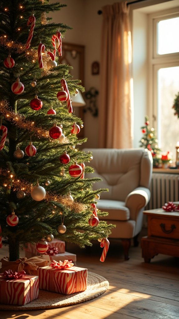 classic holiday tree decor