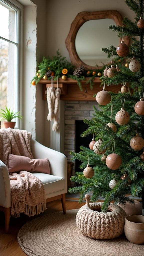 clay and stone ornaments