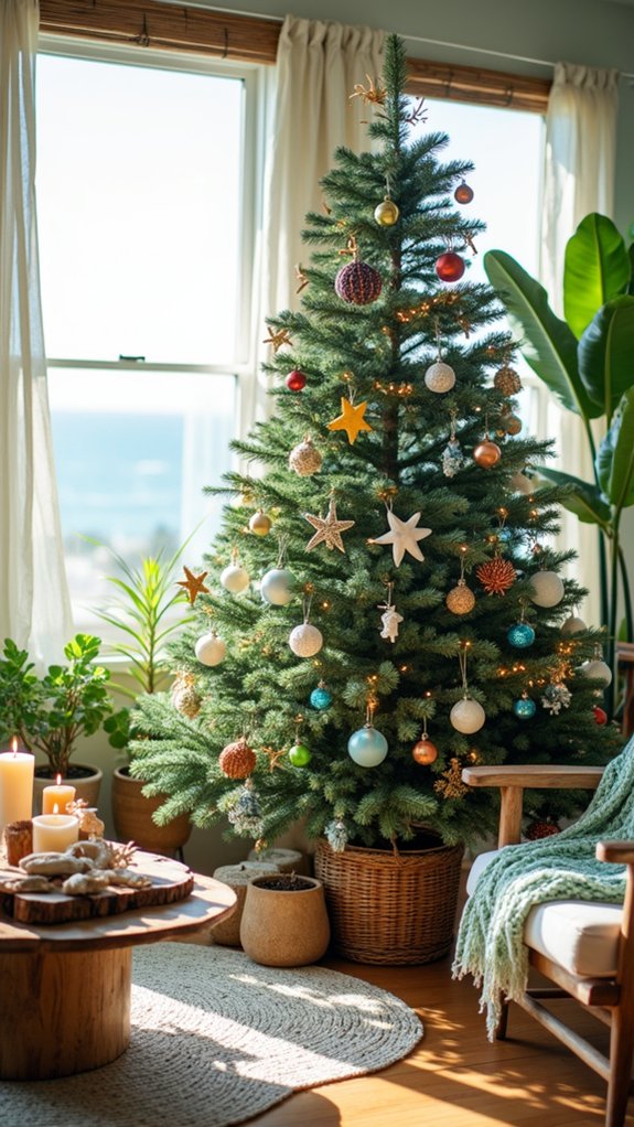 coastal christmas tree decor