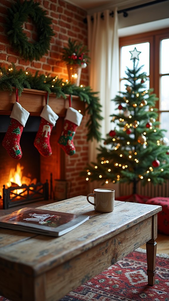 colorful festive nutcracker stockings