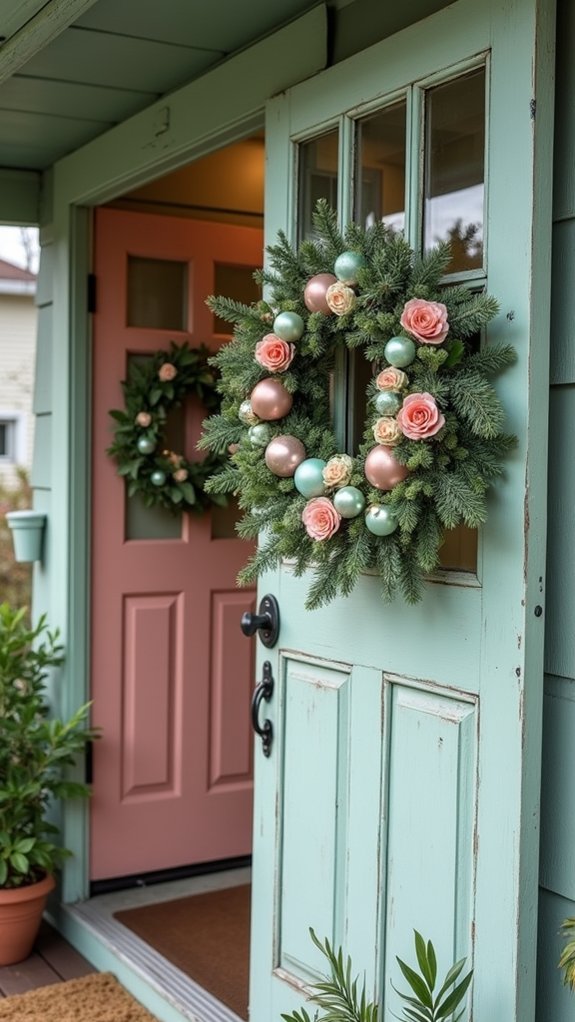 coral and mint vibrancy