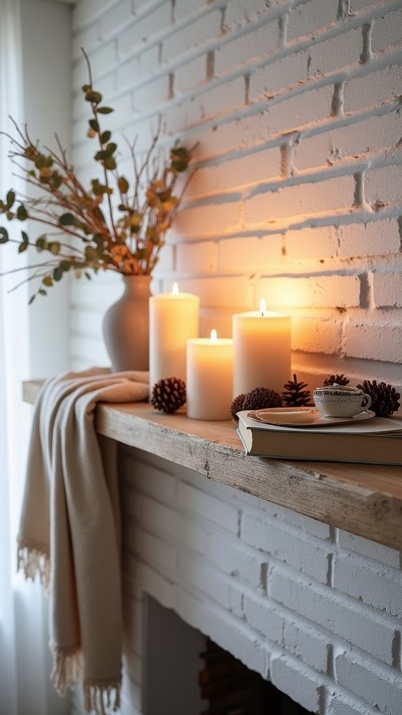 cozy ambiance with mood lighting