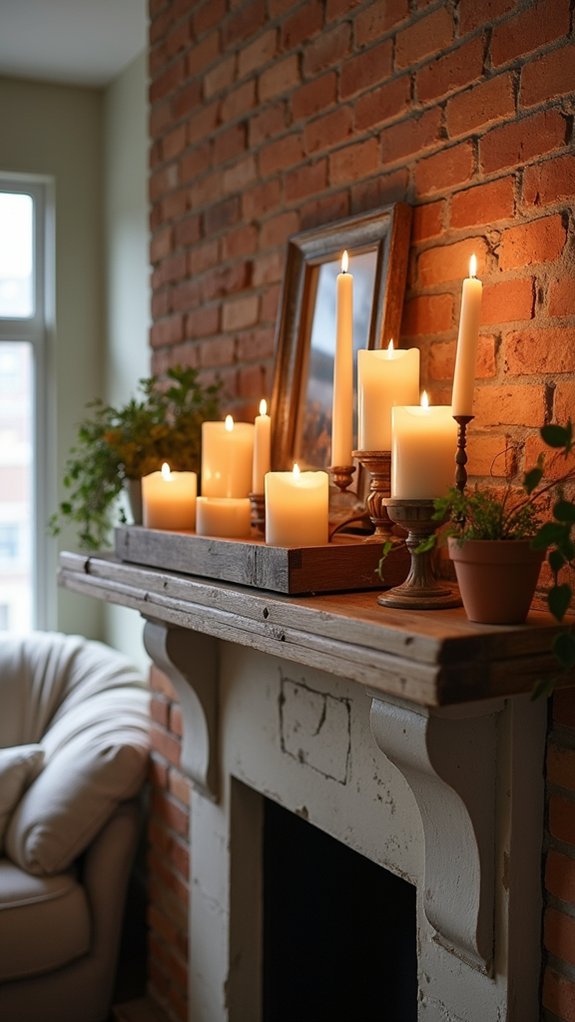 cozy candlelit ambiance creation