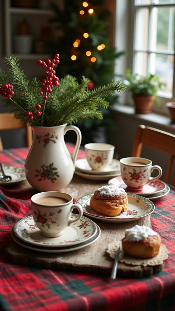 cozy christmas breakfast charm