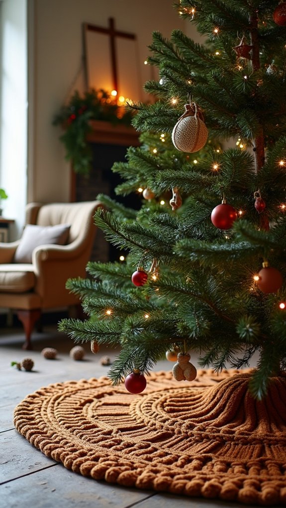 cozy chunky yarn skirts