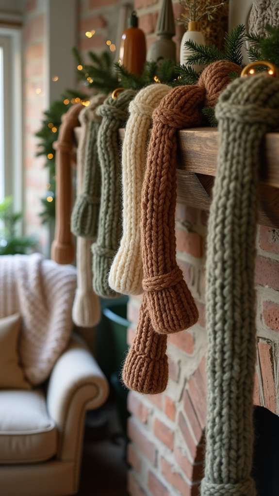 cozy colorful quick ornaments