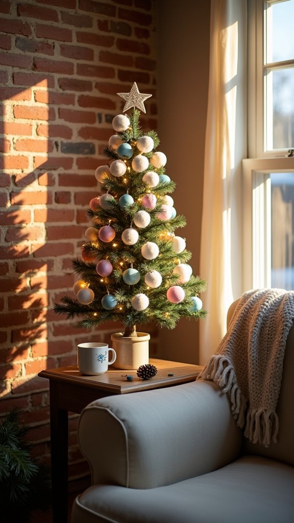 cozy cotton ball trees