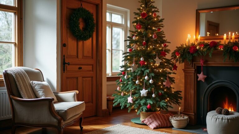 24 Felt Christmas Decor Ideas That Add Soft, Cozy Texture Everywhere cozy felt christmas decorations